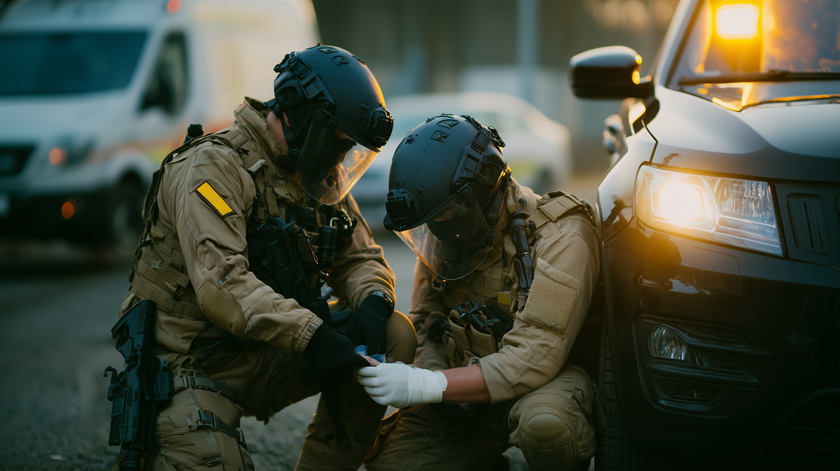 Buddy care in tactical settings
