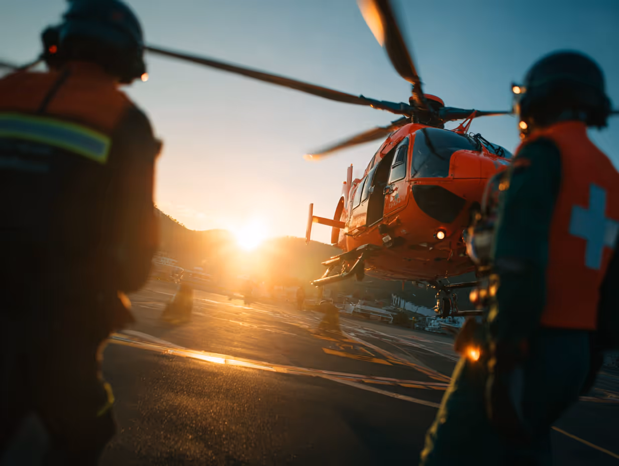 Air medical transport